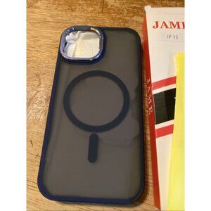 New phone case iPhone 15 black matte new